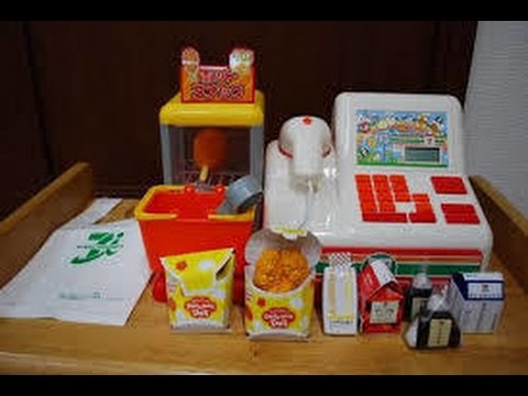 お店屋さん セブンイレブンうきうきレジスター レジ おもしろ店員 Seven Eleven Princess Land Youtube