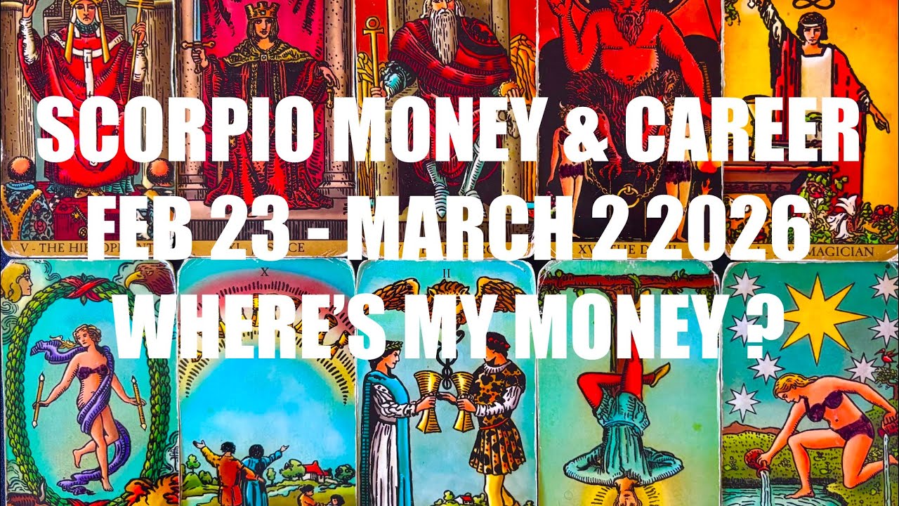 SCORPIO ♏️ IT’S YOUR MONEY ERA!💸BIGGEST BREAK OF YOUR LIFE! 🚀 MONEY&CAREER TAROT FEB 23-MARCH 2 2026
