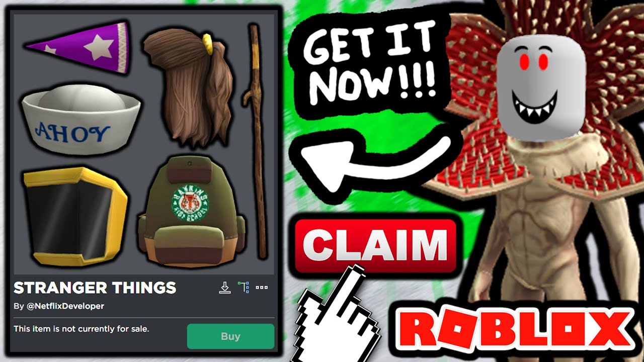 Free Accessories How To Get 6x Rthro Packages Hawkins High Backpack Roblox Stranger Things Youtube - roblox hazmat hat