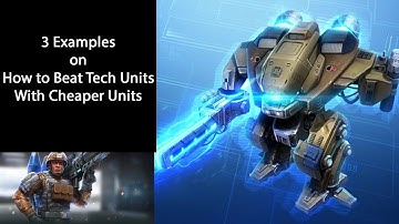 Command and Conquer: Rivals: 3 Examples On How To Beat Stronger Opponents With Common Units