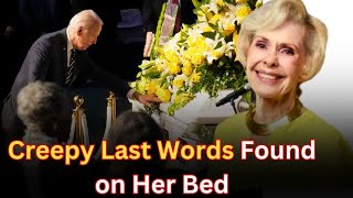 Film Actress Barbara Rush, Unveiling Creepy Last Words Left on Her Bed