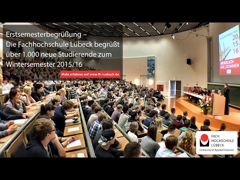 Erstsemesterbegrüßung der Fachhochschule Lübeck, WiSe 2015/16