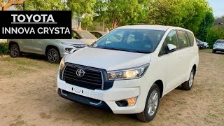 2024 Toyota innova crysta Gx 2.4 | 7 seater best car full detailed review video price 19.99 lakh