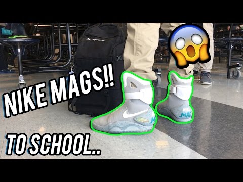 I Wore My Nike Mags to School