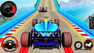 Formula Car F1 Car Stunts Racing Simulator 2024 - Extreme Mega Ramp Car Ramp HD : Android Gameplay