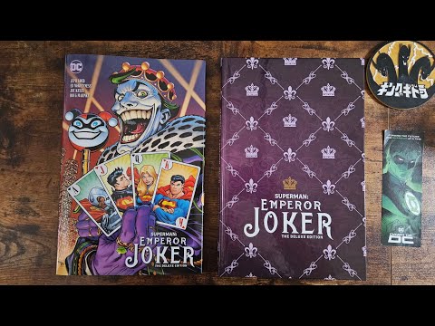 Superman: Emperor Joker - deluxe hardcover review - YouTube