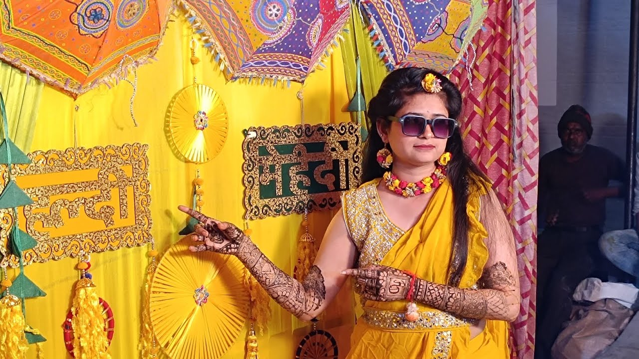 Haldi Mehendi Ceremony 💛🌿 | Full Dance Masti & Shaadi Ka Celebration