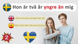 Svenska som andraspråk meningar (Part 2) 2022