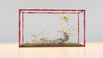 sidefx houdini particle butterfly animation