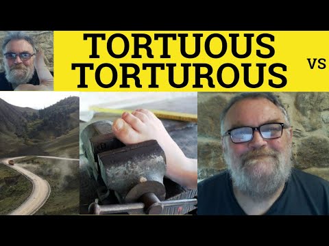 Vídeo: Quando usar tortuoso em uma frase?