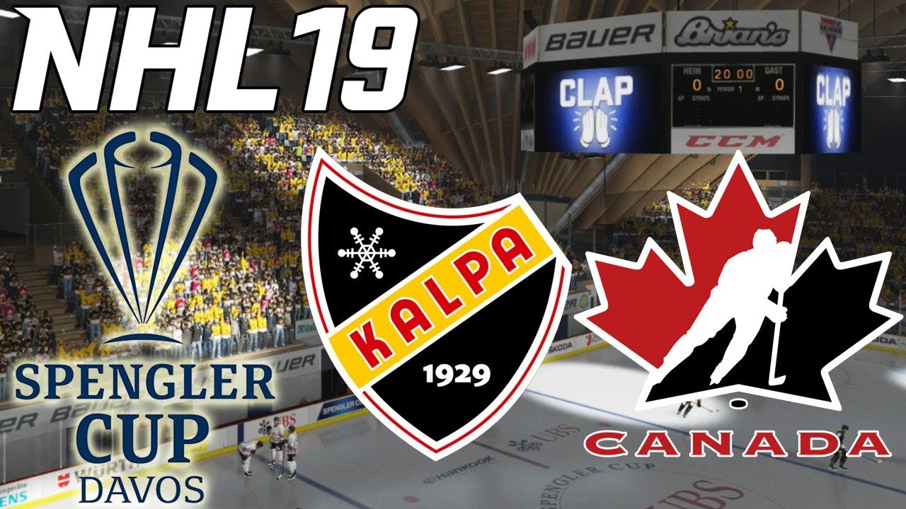 NHL 19 SPENGLER CUP Spiel 07 KalPa Kuopio Hockey Oy Team Canada