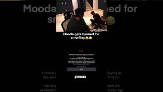 Mooda gets banned for smurfing #valorantclips #valorant #mooda #radiant #shorts @moodafps
