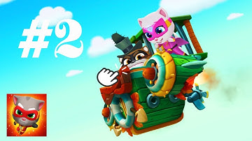 Talking Tom Heroes Dash Android Gameplay Walkthrough Part 2 - ArcadeG