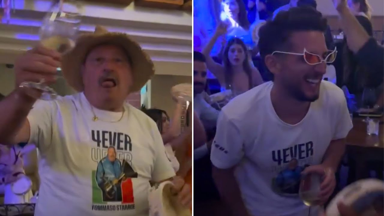 🤩 MERTENS a Napoli per la festa di Tommaso STARACE | Quello della coppia è un vero e proprio SHOW 👀