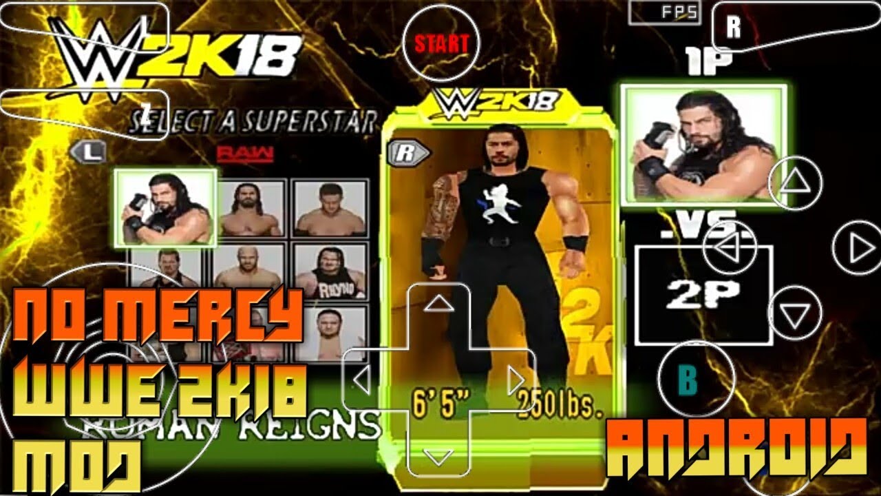 wwf no mercy 2k18 mod download