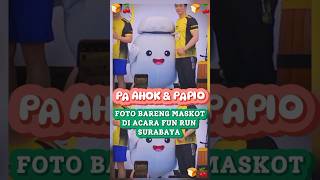 Papio foto bareng maskot #giorgioantonio