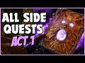 Baldurs gate 3 all act 1 side quests guide  full dialogue walkthrough