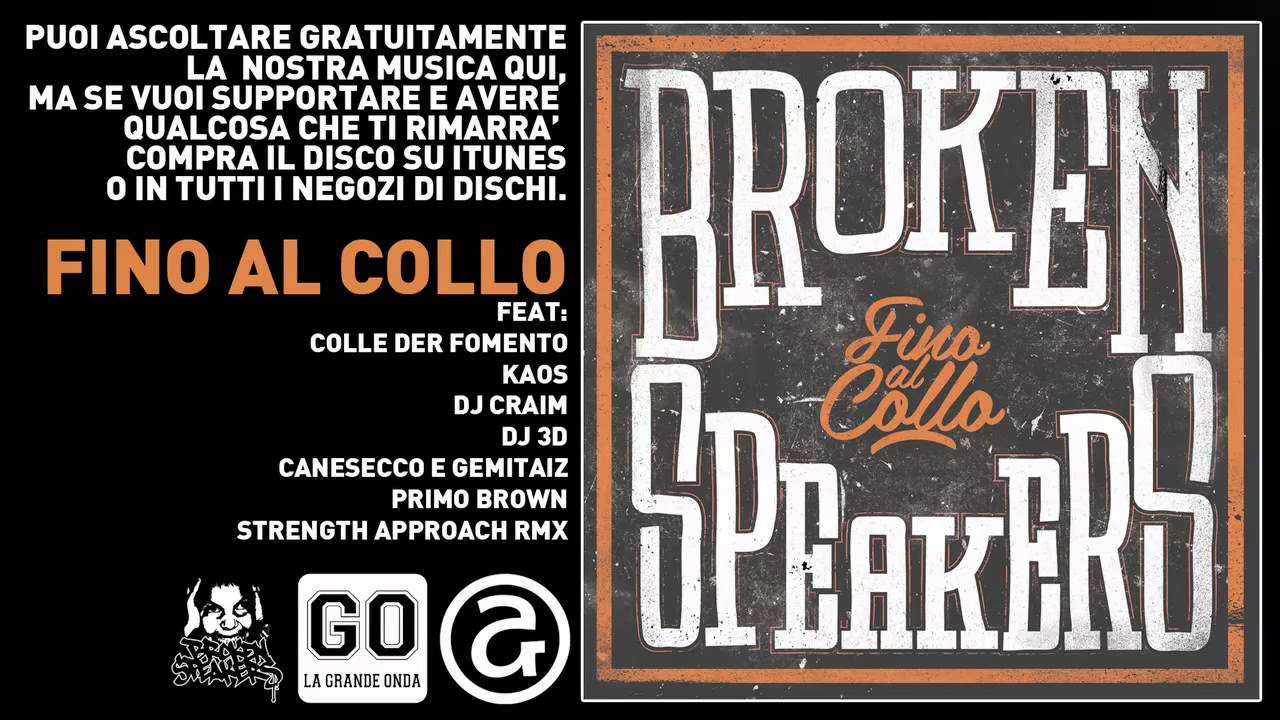 Watch BROKENSPEAKERS - 05 DA VICINO on YouTube
