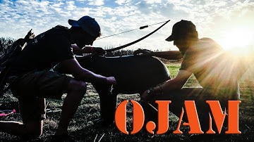 Primitive bow building at Oklahoma Selfbow Jamboree - OJAM