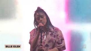 “bitches broken hearts” - Billie Eilish LIVE at Camp Flog Gnaw Carnival in Los Angeles, CA Resimi