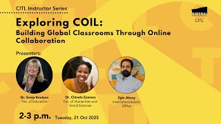 Exploring COIL: Building Global Classrooms Through Online Collaboration
