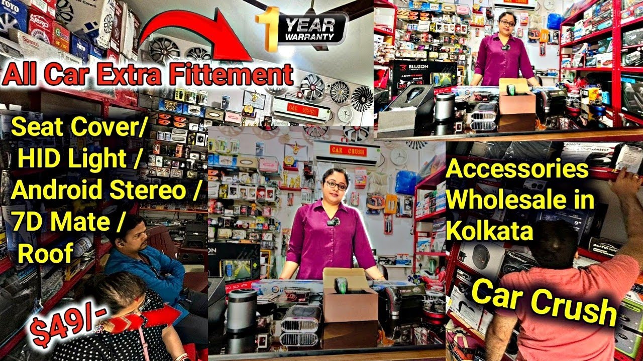 All Car Accessories in Kolkata 🔥 Wholesale Market RateSeat Cover,HID