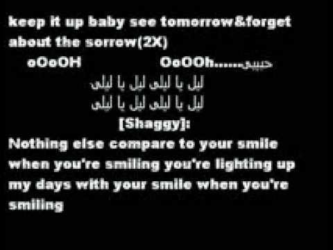 Tamer Hosny FT Shaggy-Smile lyrics.wmv - YouTube.flv
