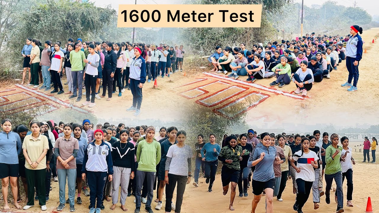 Delhi Police 1600 Meter Running Girl's Test 😡|| Delhi Police Expected Cut-Off 😡