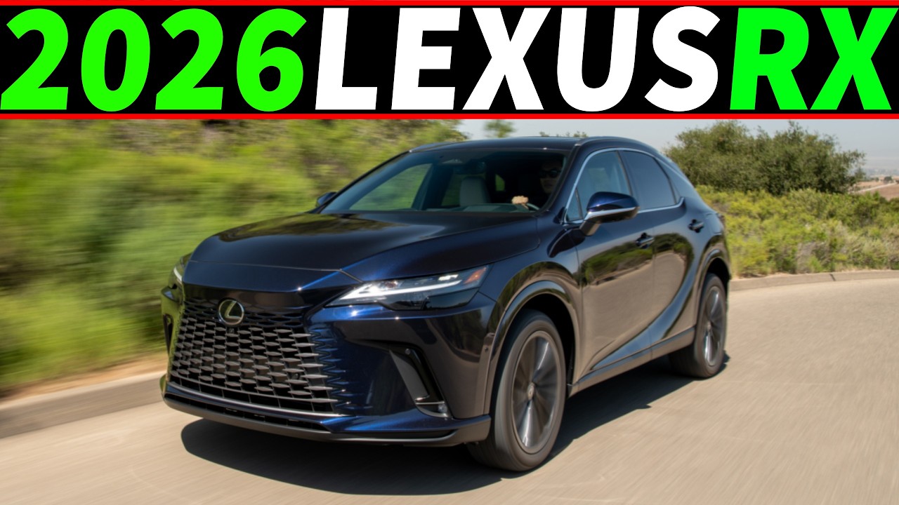 The 2026 Lexus RX just got HUGE improvements it sorely needed.