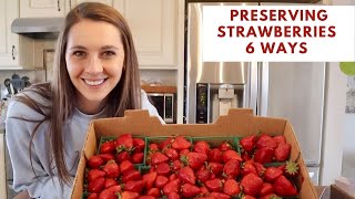 New and Creative Ways to Preserve Strawberries