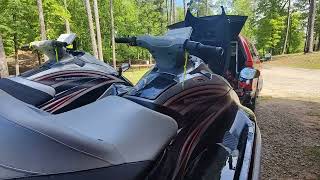 2007 yamaha VX110 waverunner walkaround restoration complete build all mods