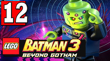LEGO BATMAN 3 BEYOND GOTHAM Walkthrough Part 12 LEVEL THE LANTERN MENACE PS4 XBOX PC [HD]