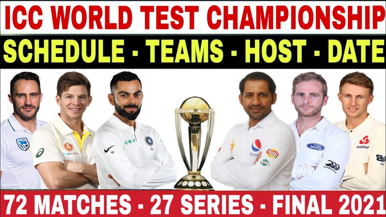 Icc World Test Championship 2019 2021 Schedule Teams Date Venue
