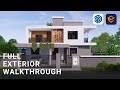 Modern Villa Walkthrough | Enscape Realistic Architectural Animation | @Prathmeshh3D #enscaperender