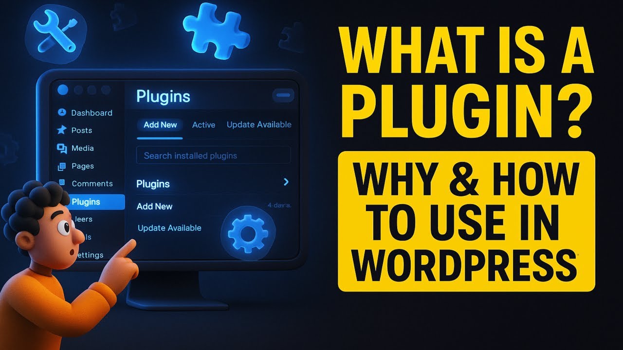 How to Install a Plugin | WordPress Course for beginners in Hindi Urdu ...