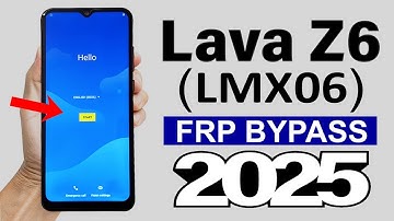 Lava Z6 (LMX06) - Google Account/ FRP Bypass - 100% Working (Without Pc)