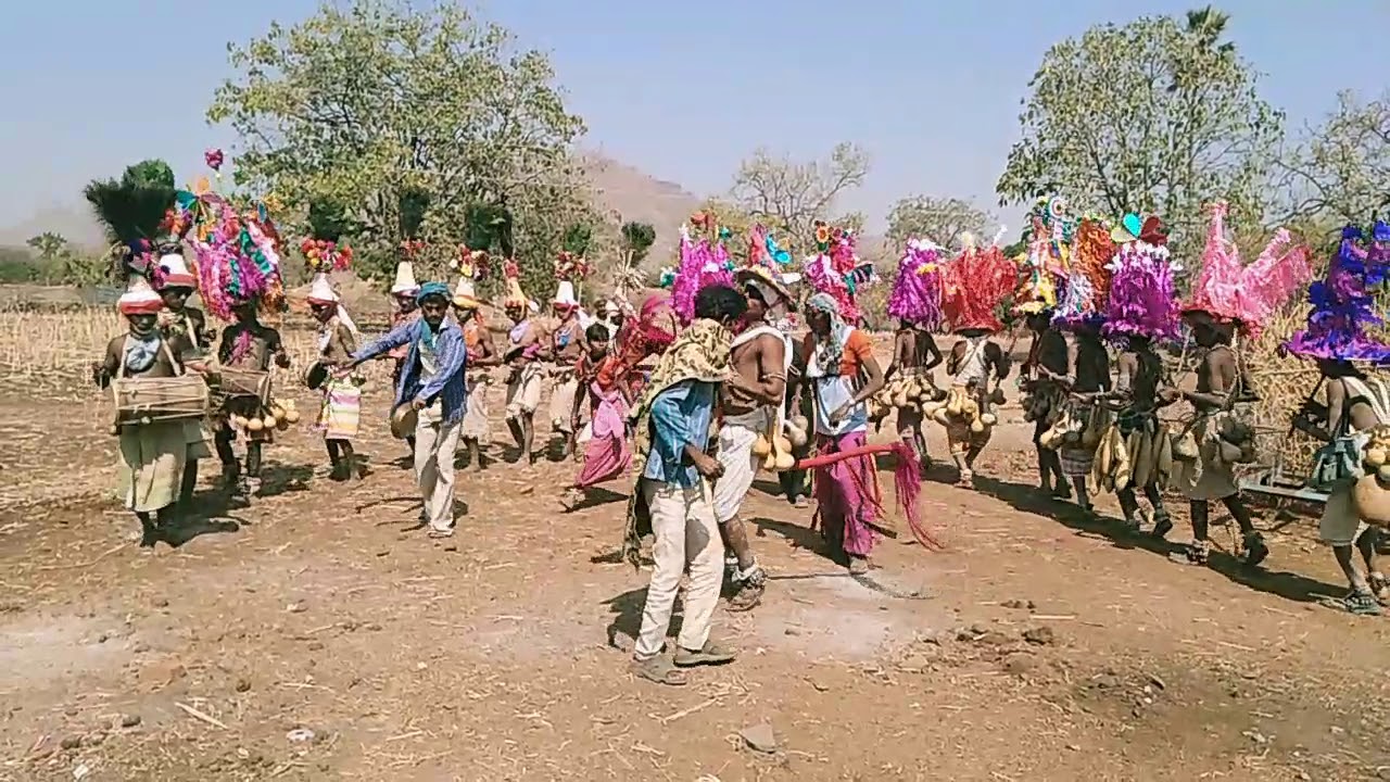 Adivasi Holi danceKhadkyatal Dhadgaon distNandurbar