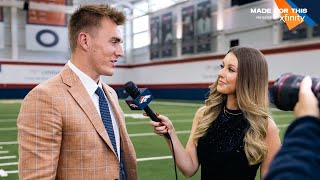 'This is where I wanted to be': QB Bo Nix explains what it means to be a Bronco