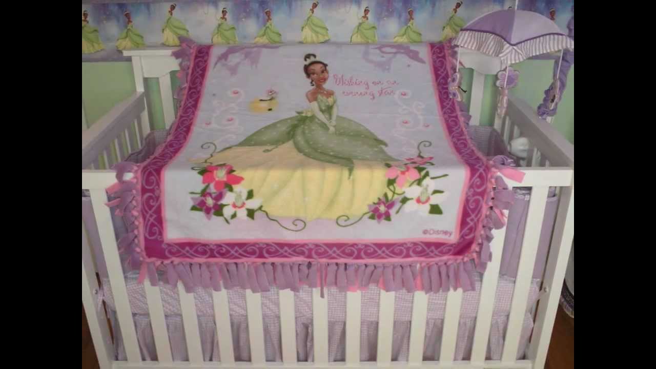 princess themed crib bedding