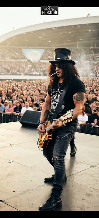 don't cry , let's smile #jameshetfield #slash #monkband #gunsnroses