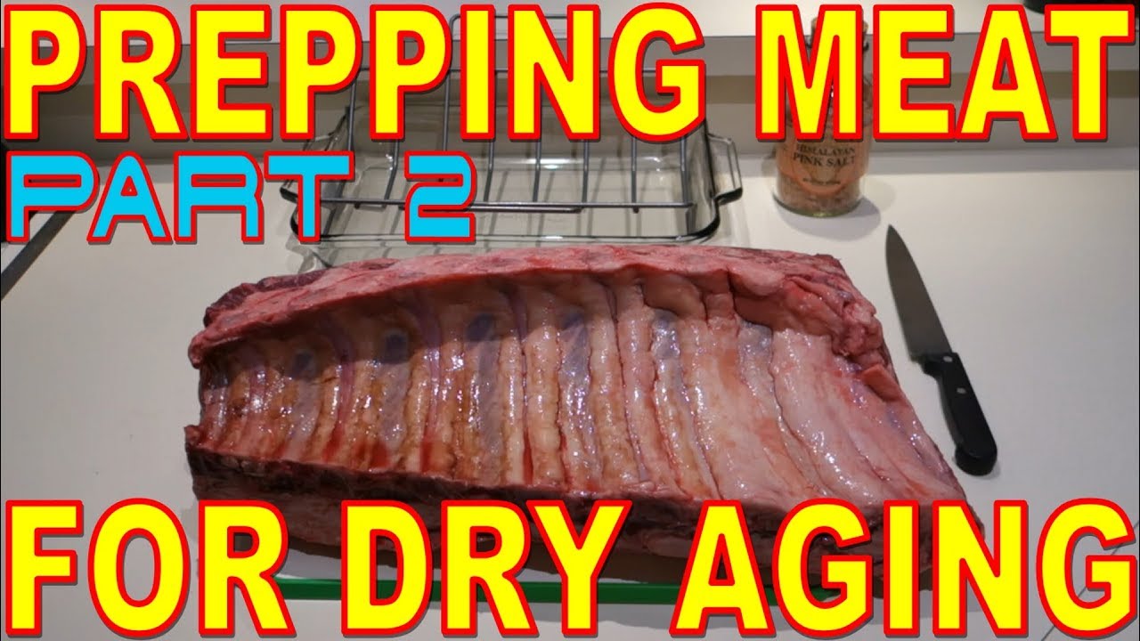 Part 2 - DIY Dry Age Beef Fridge - Prepping Beef for Dry Aging - YouTube