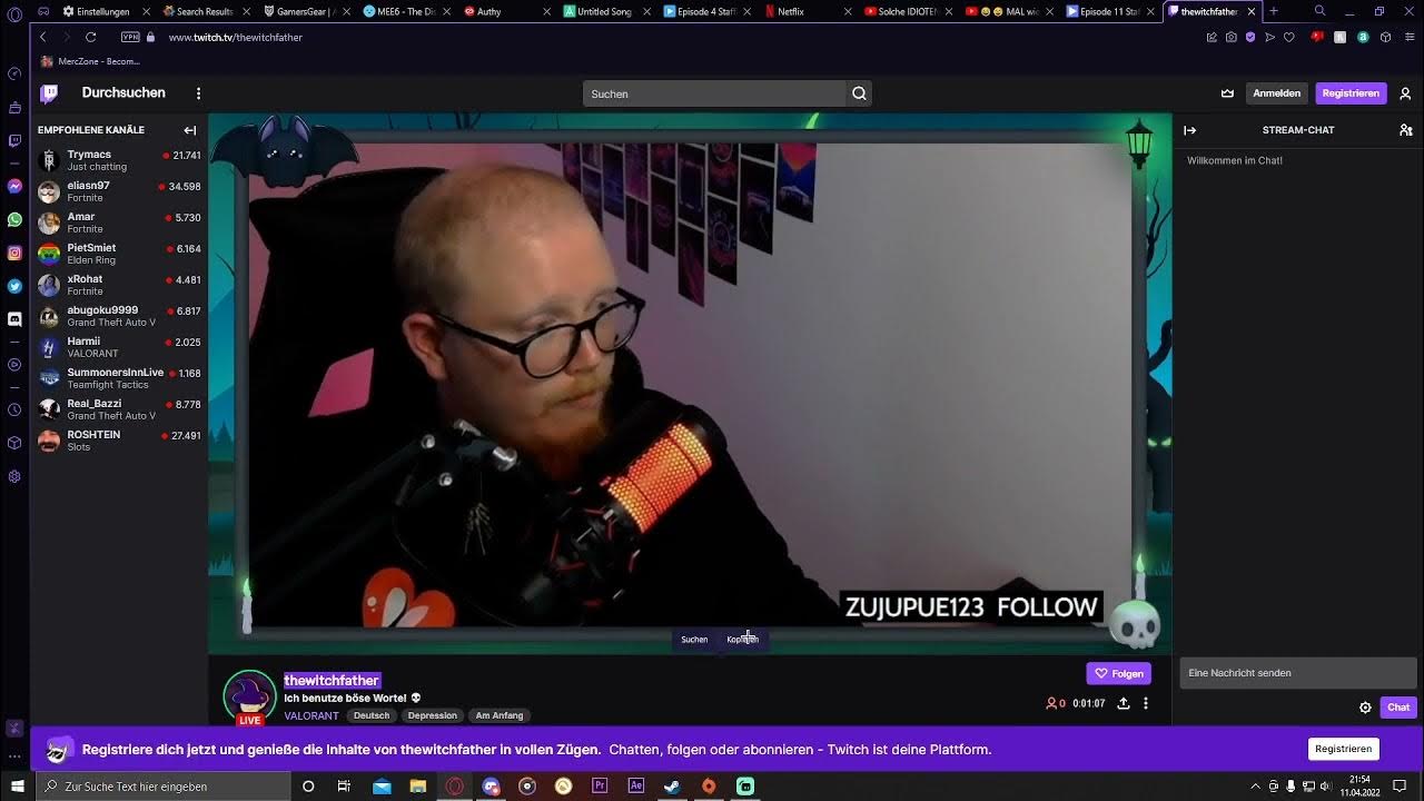 Twitch follow check