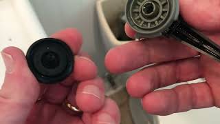 How to fix a running toilet!  Fluidmaster Quick Fix!  Do not replace the entire valve!