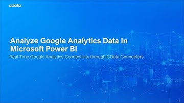 Power BI Google Analytics Connector Setup - Tutorial