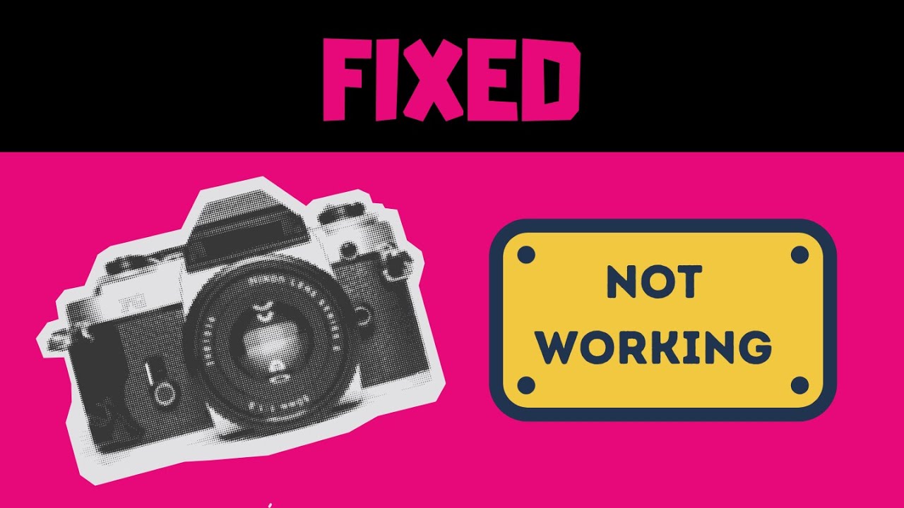 Fix Camera Not Working in Windows 11 -EASY FIX - YouTube