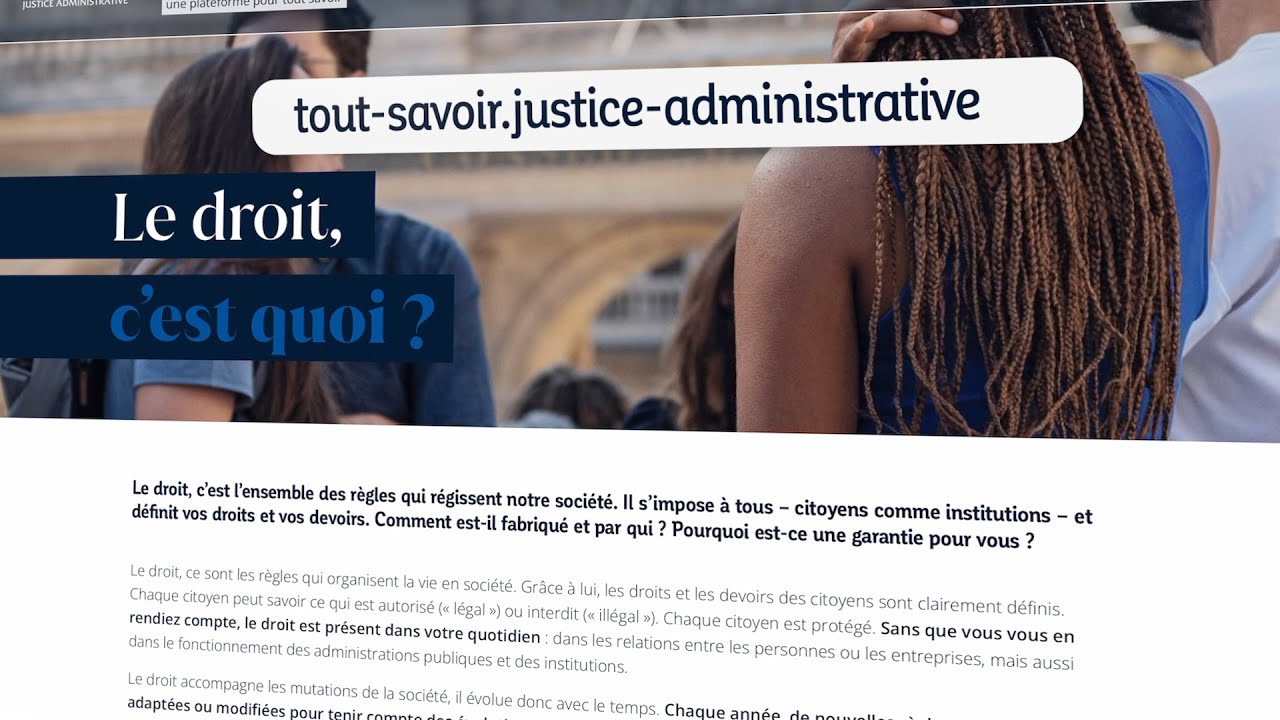 Le droit c est quoi youtube