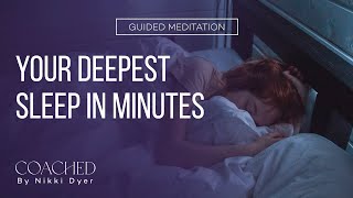 Deep Sleep Meditation | Sleep Talk-Down Guided Meditation Hypnosis for Sleeping & Insomnia Relief 💤