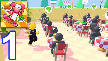 Dining Legend - Gameplay Walkthough Part 1 (iOS, Android)