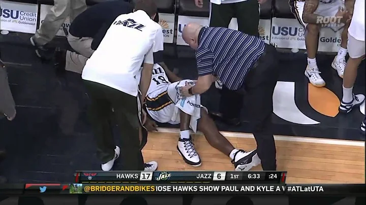 Utah Jazz SG Patrick Christoper dislocated Patella...