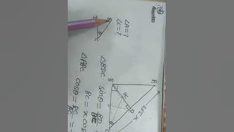 In a right angled triangle , the hypotenuse is 2√2​times the perpendicular drawn from the opposite